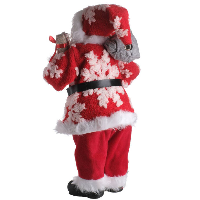 Noel Baba Ayakta Hediye Çantalı 60Cm - 3