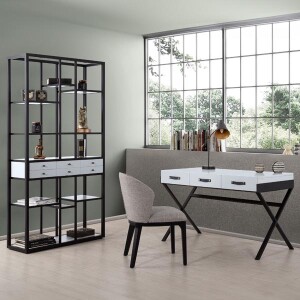 Orenda Kitaplık Beyaz - TepeHome (1)