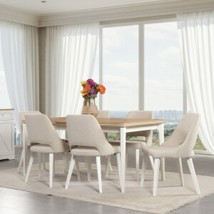 Pure Açılır Yemek Masası 160Cm - TepeHome (1)