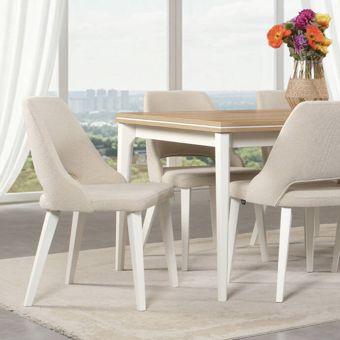Pure Açılır Yemek Masası 160Cm - 3