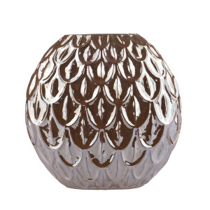 Quinn vase brown - l34xw17xh34cm - TepeHome (1)