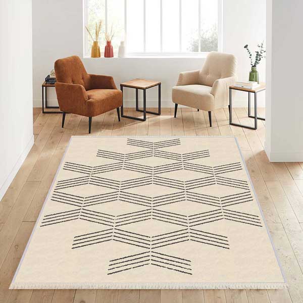 Dij. Baskı Kaymaz Taban Halı 100 x 150cm