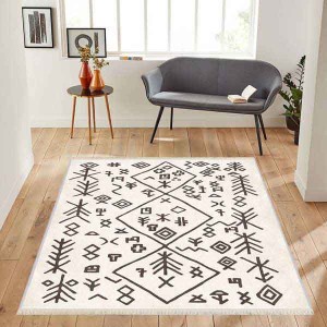 Saçaklı Salon Halısı 160 x 120cm - TepeHome