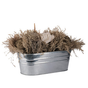 Saksıda Kuru Çiçek Masa Dekoru - 3