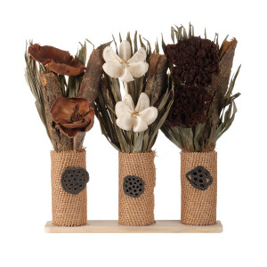 Saksıda Kuru Çiçek Natural - 6