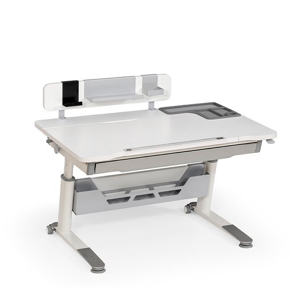 Sırıus Std Çalışma Masası Beyaz - Gri - 5