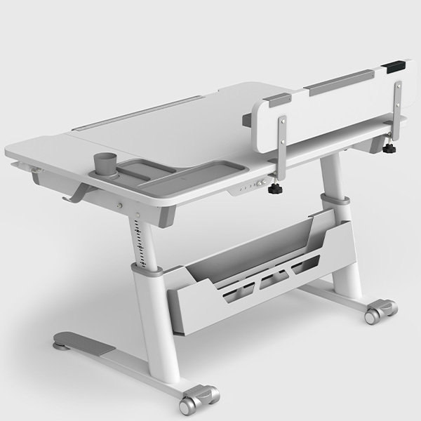 Sırıus Std Çalışma Masası Beyaz - Gri - 6