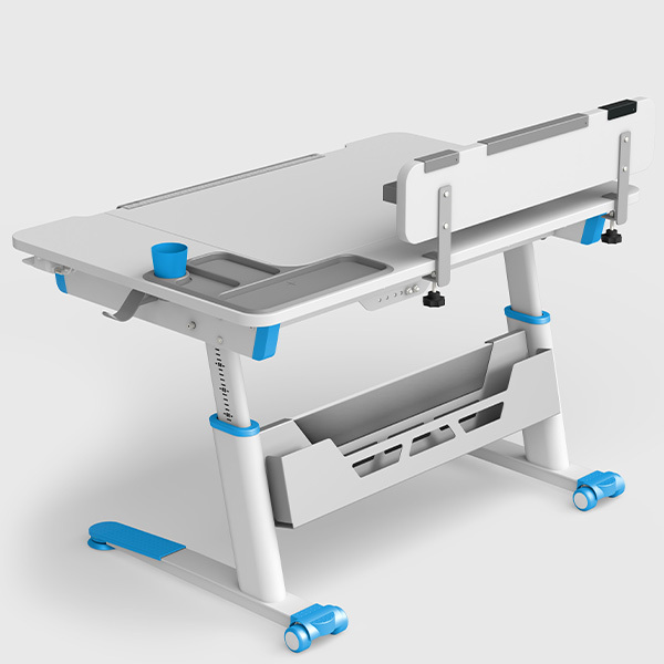 Sırıus Std Çalışma Masası Beyaz-Mavi - 3