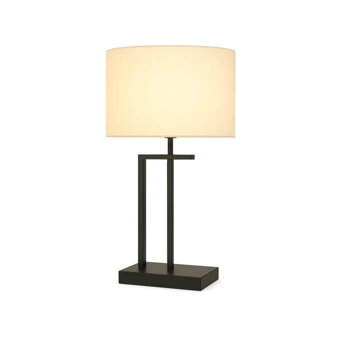Siyah Boyalı Masa Lambası 1284-Ml-1Bsy