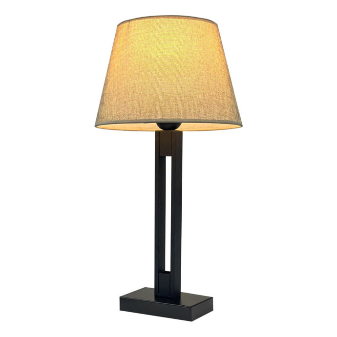 Siyah Boyalı Masa Lambası 1285-Ml-1Bsy