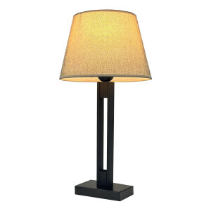 Siyah Boyalı Masa Lambası 1285-Ml-1Bsy - 1