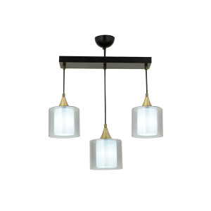 Av-65233-3Y-Bsy-F Siyah Modern Avize - TepeHome