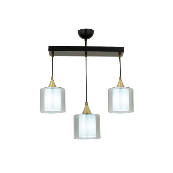 Av-65233-3Y-Bsy-F Siyah Modern Avize - 1