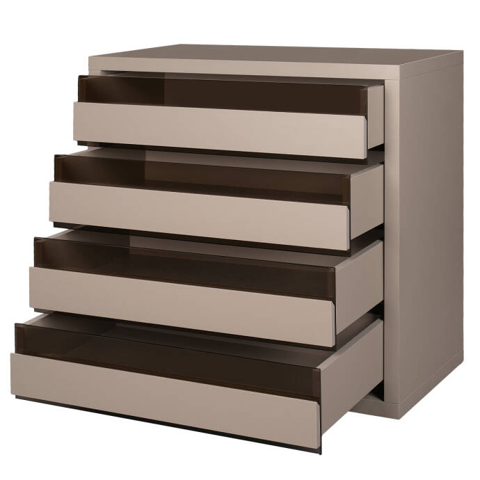 Soho Camlı Şifonyer Modülü - 1