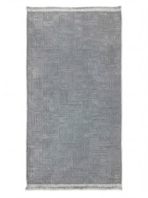 Şönil Dokuma Halı Gri 100x300 cm