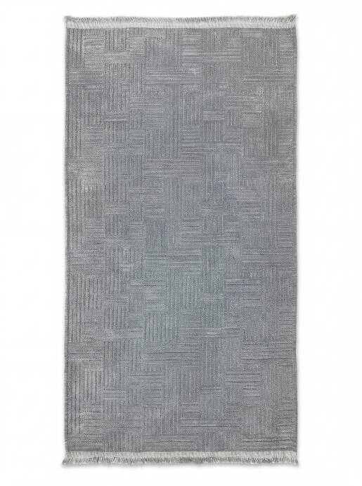 Şönil Dokuma Halı Gri 100x300 cm - 1