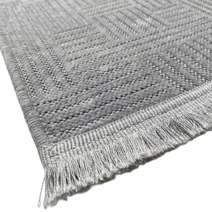 Şönil Dokuma Halı Gri 160x230 cm - 2