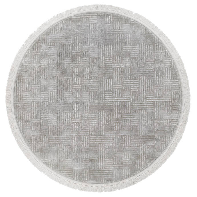 Şönil Dokuma Halı Taş 140x140 cm - 1