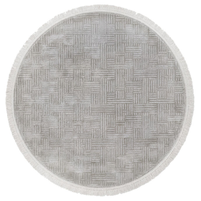 Şönil Dokuma Halı Taş 160x160 cm