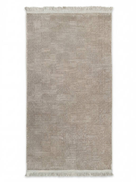 Şönil Dokuma Halı Vizon 80x300 cm - 1