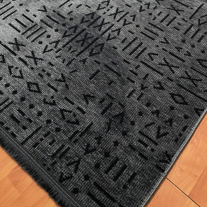 Şönil Dokuma Halı ÇTR Antrasit200x290 - 1