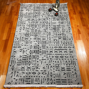 Şönil Dokuma Halı ÇTR Gri120x160 - 3