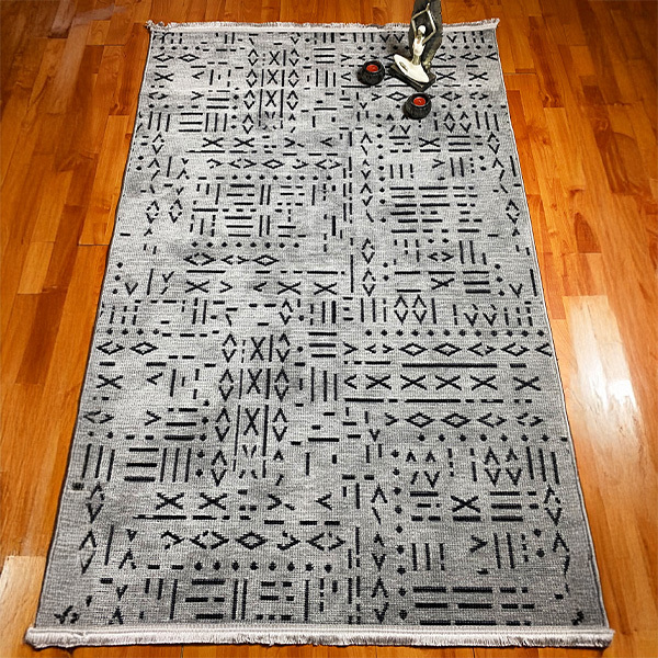 Şönil Dokuma Halı ÇTR Gri120x160 - 3