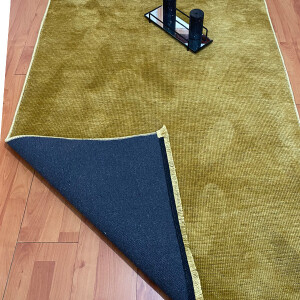 Şönil Dokuma Halı Point Hardal80x200 - TepeHome