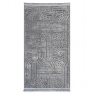 Şönil Dokuma Halı SDF Gri 160x230 cm - TepeHome