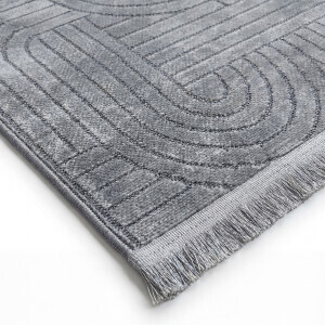 Şönil Dokuma Halı SDF Gri 160x230 cm - 4
