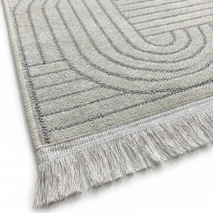 Şönil Dokuma Halı SDF Krem 100x300 cm - 4