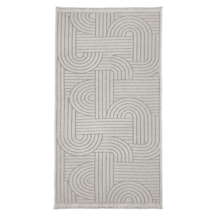 Şönil Dokuma Halı SDF Krem 80x300 cm