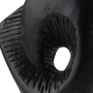 Soyut Dekoratif Obje Siyah - TepeHome (1)