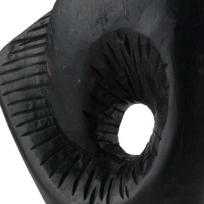 Soyut Dekoratif Obje Siyah - 2