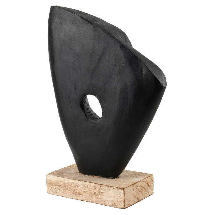 Soyut Dekoratif Obje Siyah - 4