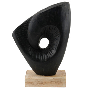 Soyut Dekoratif Obje Siyah - 5