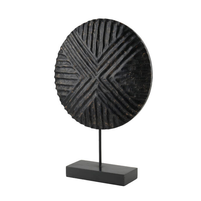 Stand Üzerinde Yuvarlak Dekoratif Obje - 4