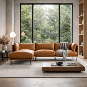 Swell Köşe Koltuk Kahverengi - 4