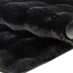 Tavşan Post Halı Oval Siyah 160x200 cm - 3