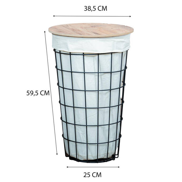 Telli Çamaşır Sepeti - 7