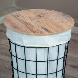 Telli Çamaşır Sepeti - 4