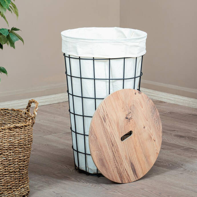 Telli Çamaşır Sepeti - 3