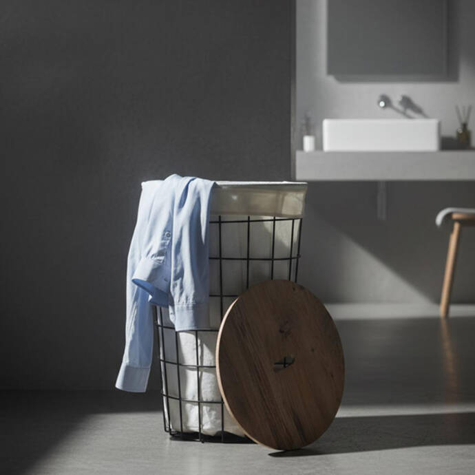 Telli Çamaşır Sepeti - 6