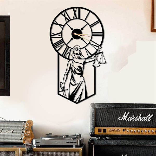 Themis Metal Duvar Saati - 5