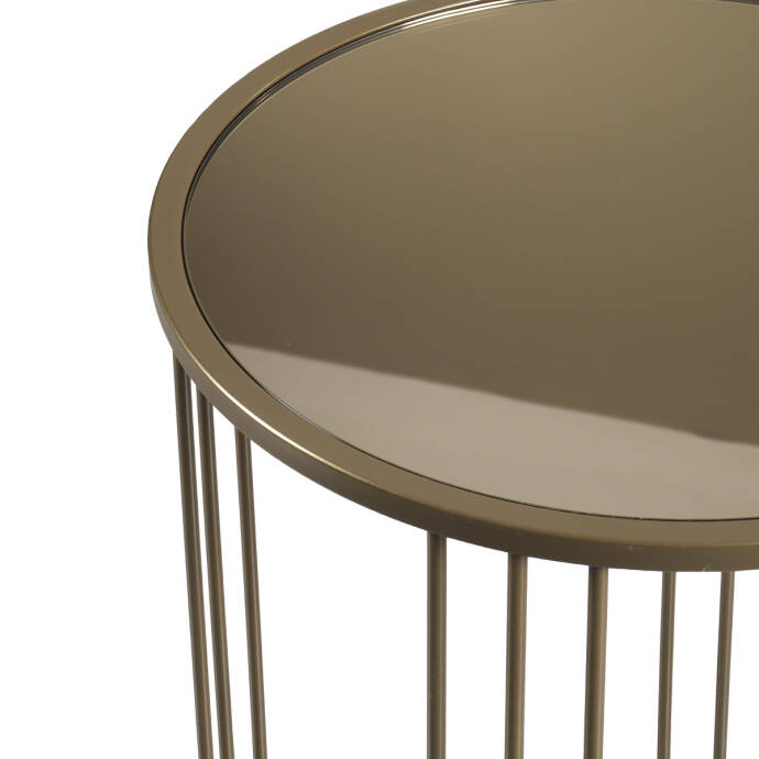 Tokyo Köşe Sehpa Bronz - 3