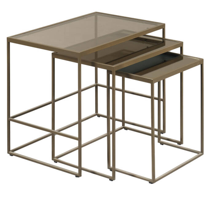 Torino Zigon Sehpa Bronz - 1