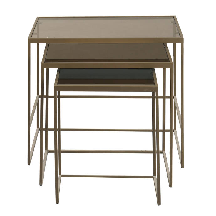 Torino Zigon Sehpa Bronz - 2