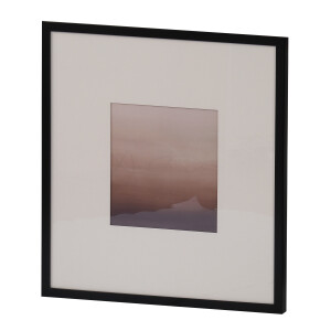 Tpe-1015-2 Çerçeveli Cam Tablo 60X60 Cm - 1