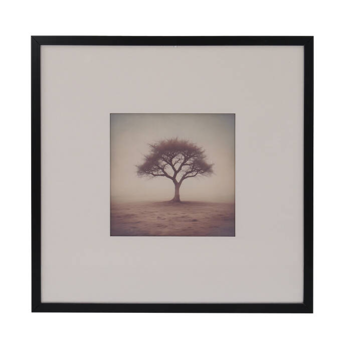 Tpe-1018 Çerçeveli Cam Tablo 60X60 Cm - 1