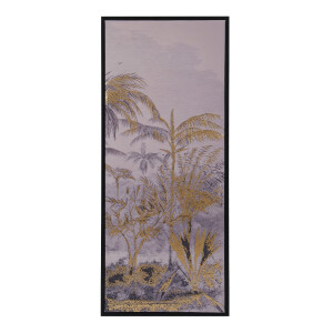 Tpe-1260-3 Altın Varaklı Tablo42X102 Cm - 1